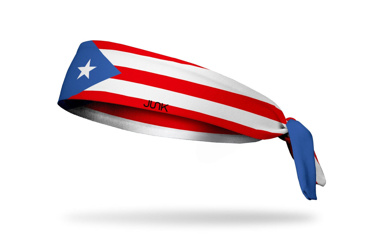 Puerto Rico Flag Flex Tie Headband - View 2