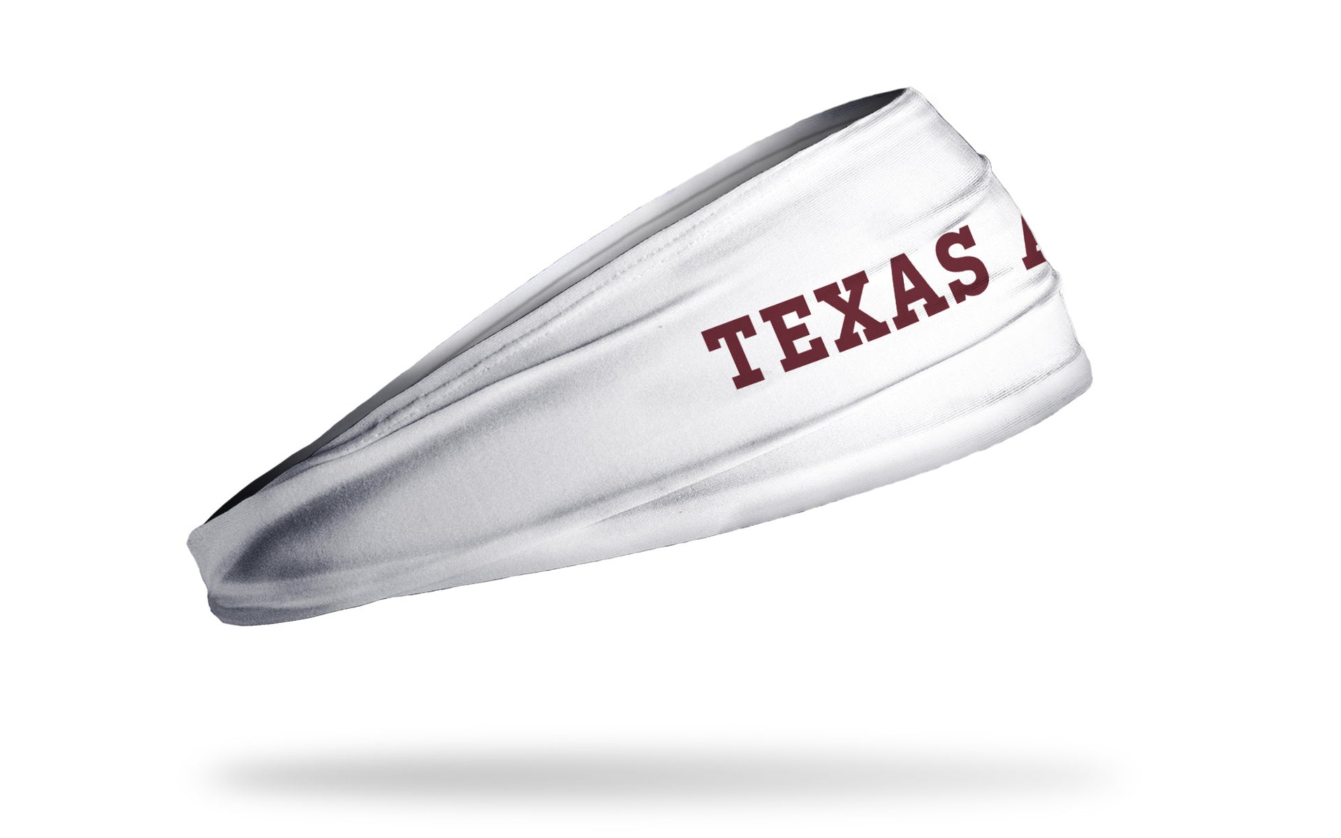 Texas A&M University: Wordmark White Big Bang Lite Headband - View 2