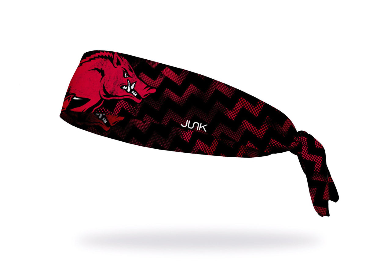 University of Arkansas: Big Red Tie Headband - View 1