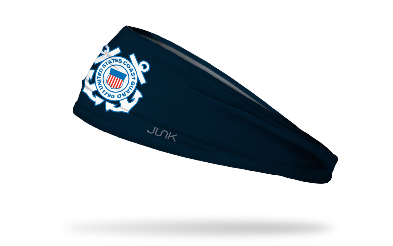 Coast Guard: Logo Navy Headband - View 1