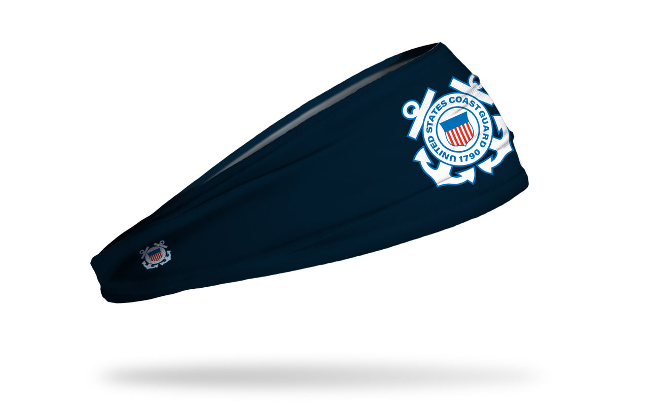 Coast Guard: Logo Navy Headband - View 2