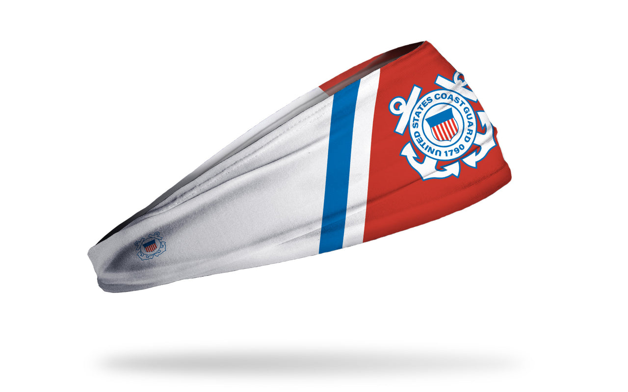 Coast Guard: Logo Stripe Headband - View 1