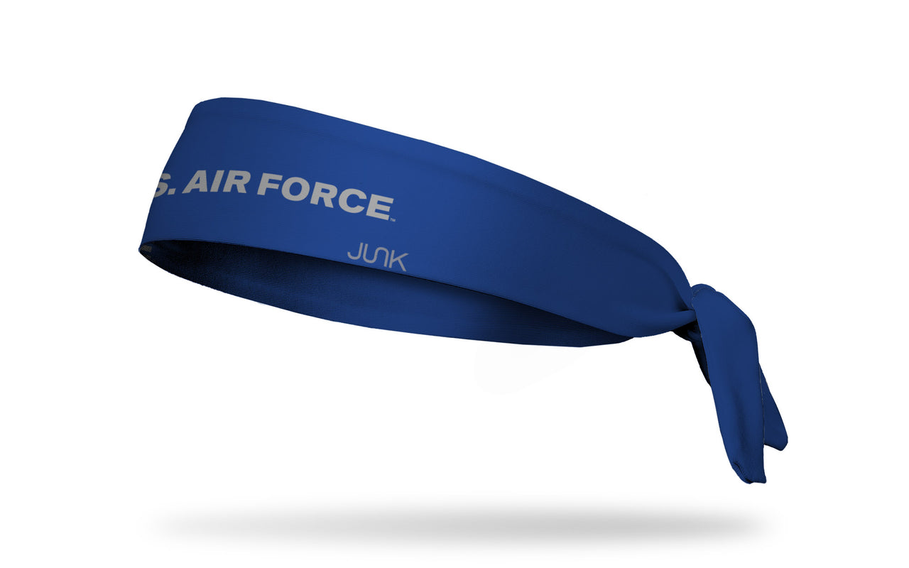 Air Force: Wordmark Blue Tie Headband - View 2