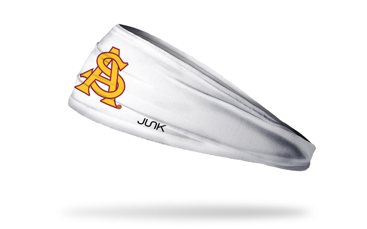 Arizona State University: Baseball White Big Bang Lite Headband - View 1