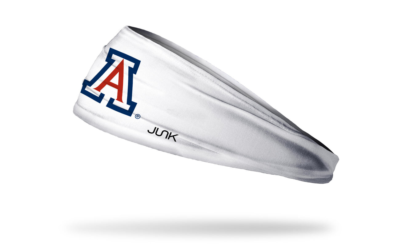 University of Arizona: A Logo White Headband - View 1