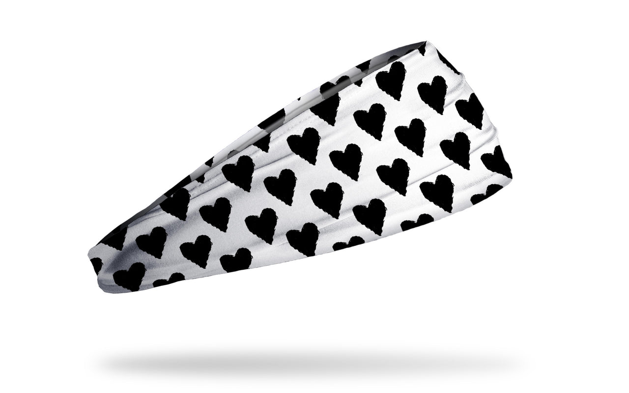 Black Heart Headband - View 2