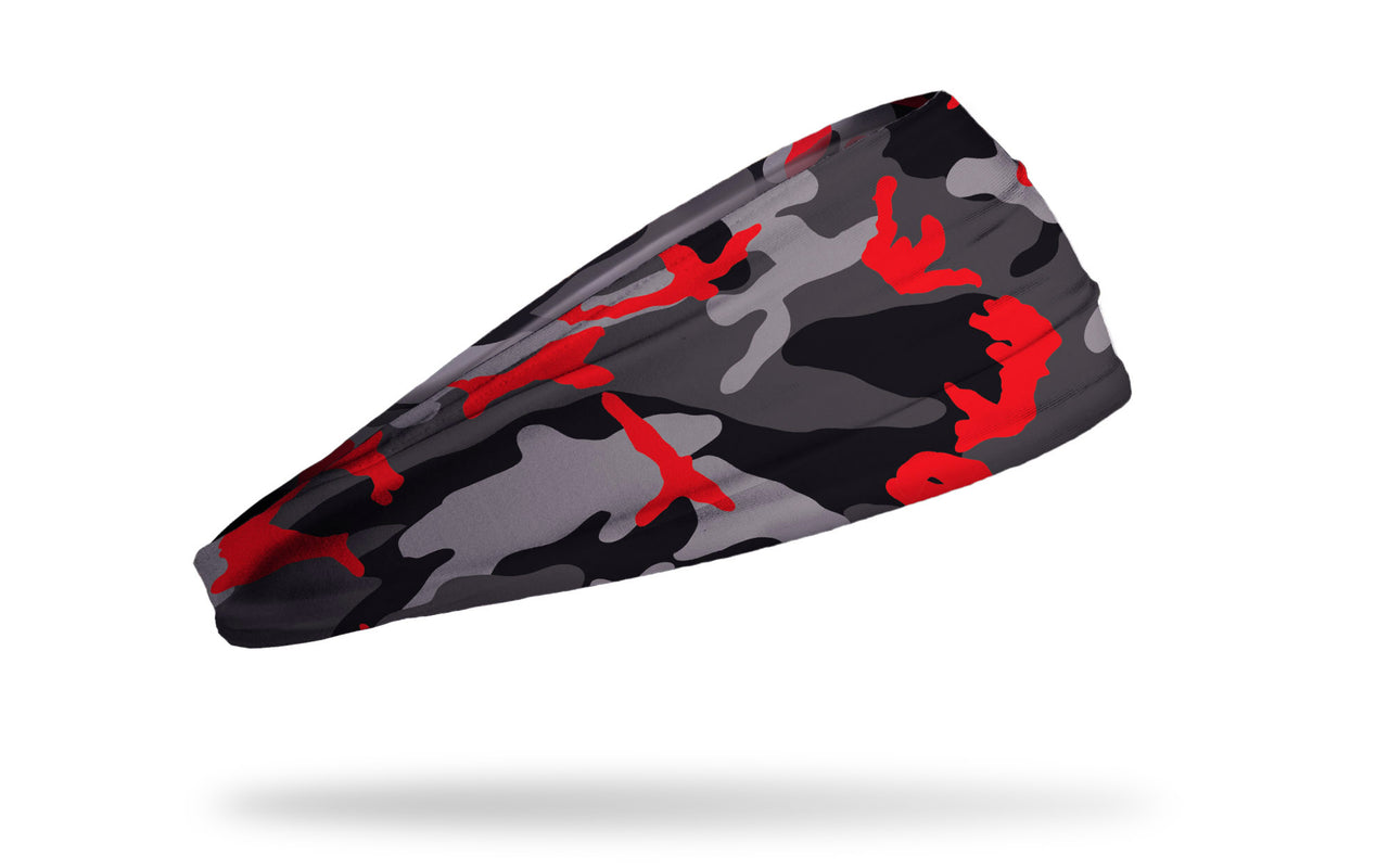 Camo Pop Red Headband - View 2