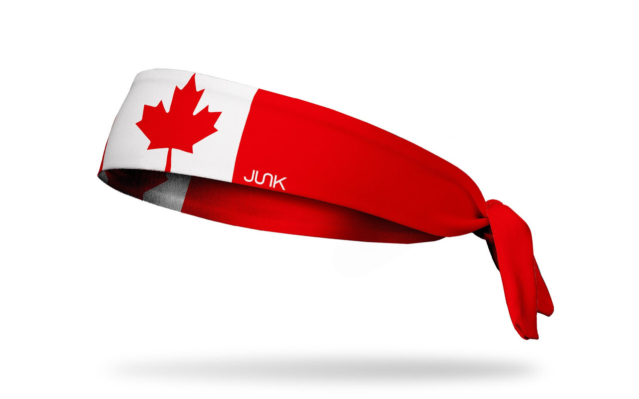 Canada Flag Tie Headband - View 1