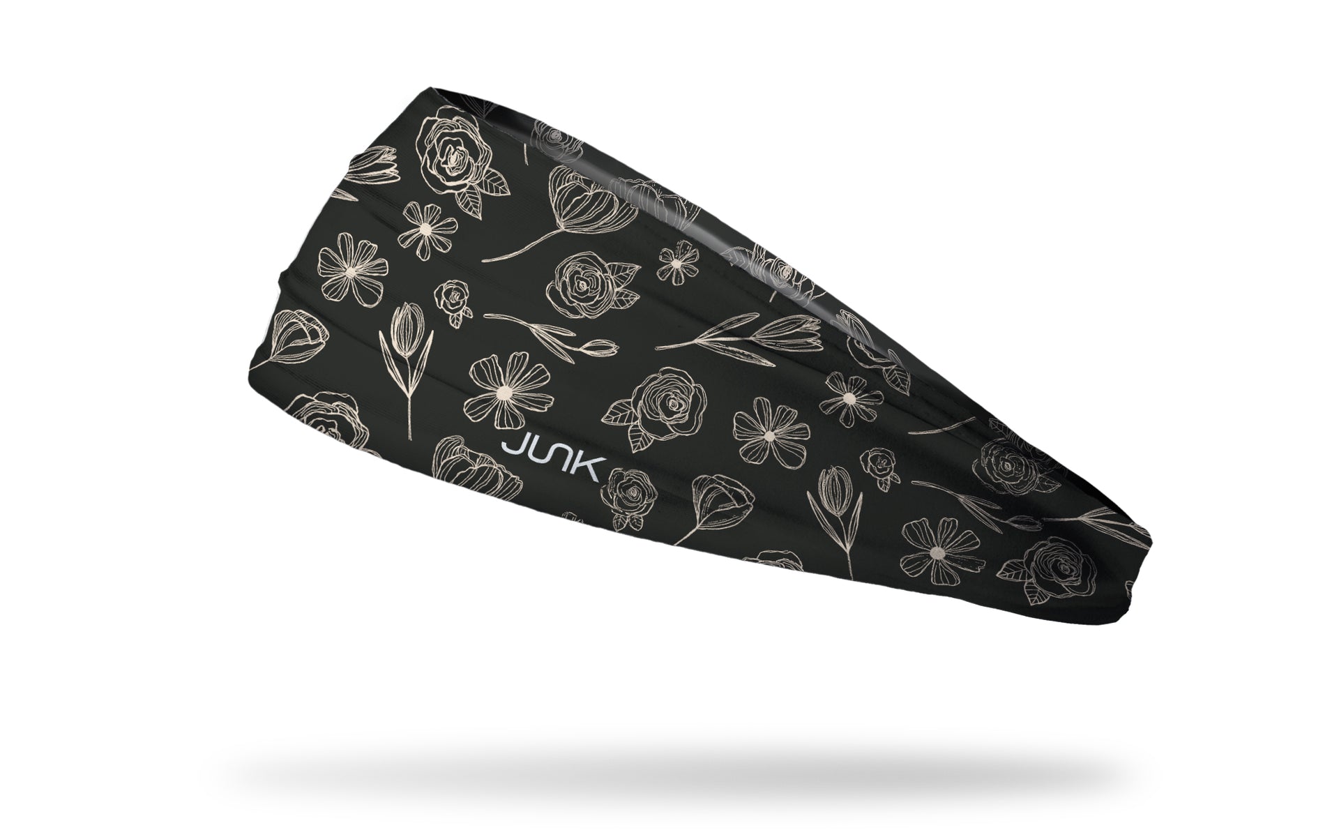 Christine Kole: Dark Wildflowers Big Bang Lite Headband - View 1