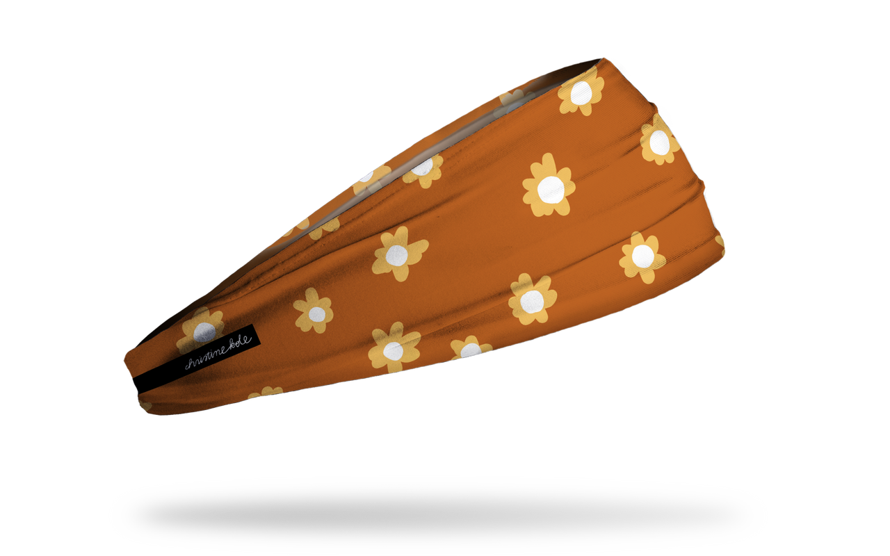 Christine Kole: Fall Drawn Floral Big Bang Lite Headband - View 2