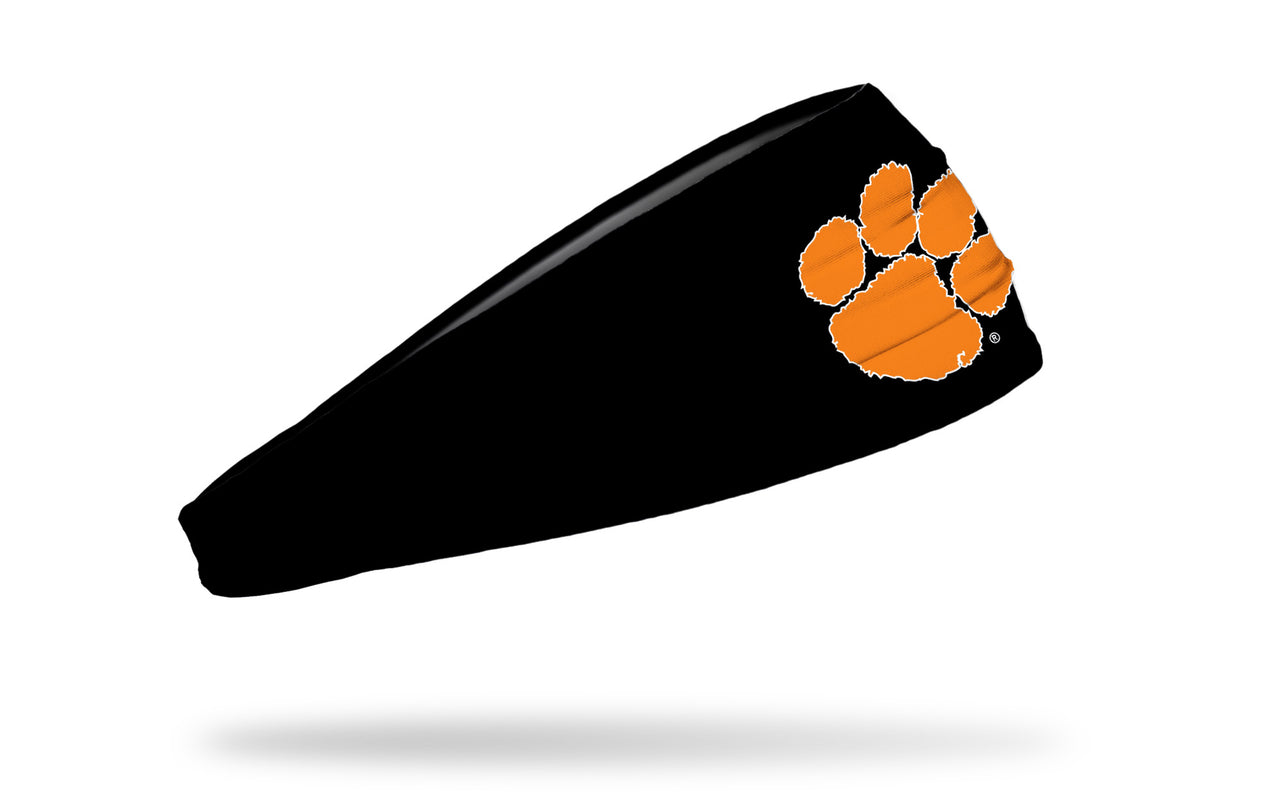 Clemson Tigers: Logo Black Big Bang Lite Headband - View 2