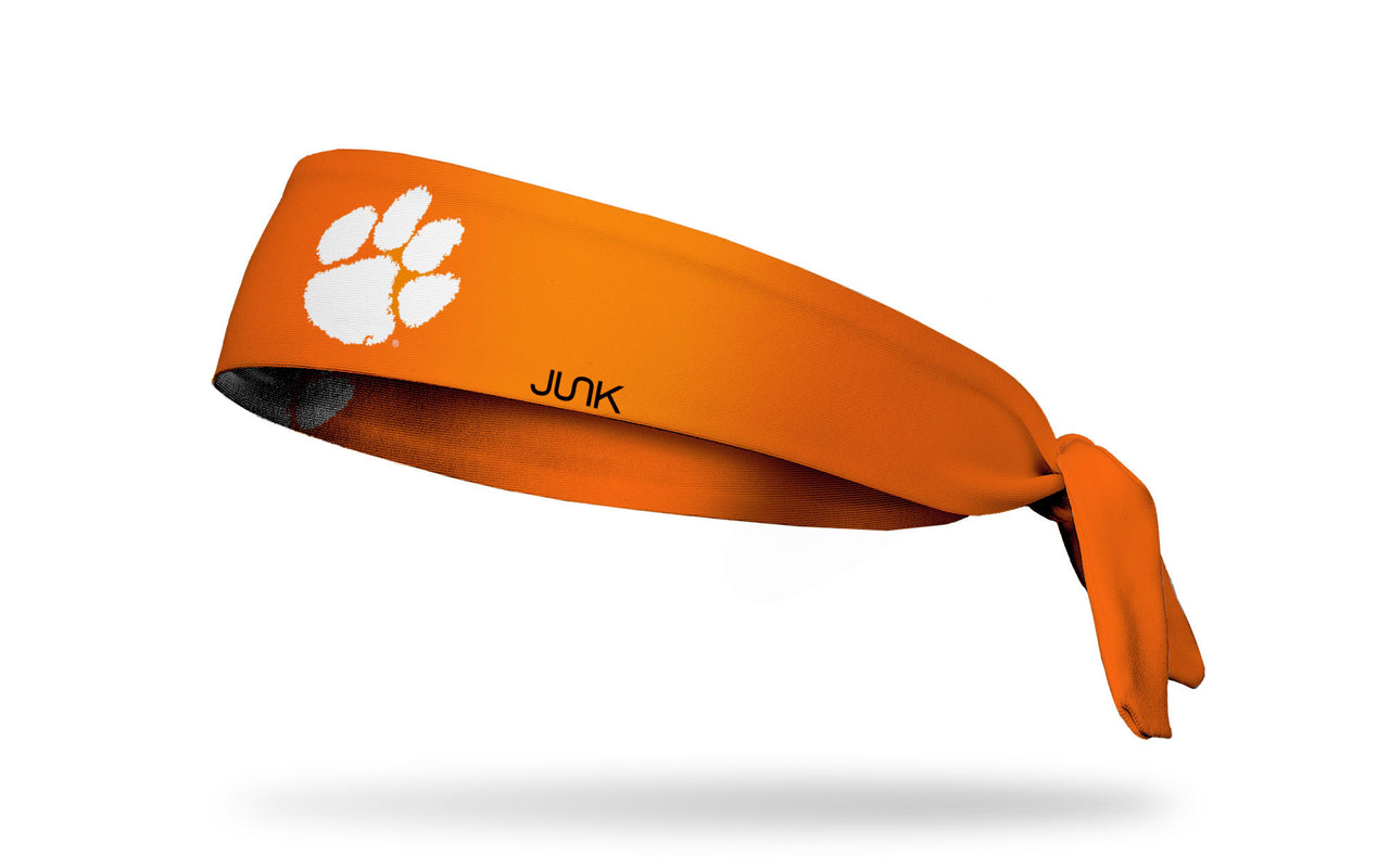 Clemson Tigers: Logo Orange Tie Headband - View 1