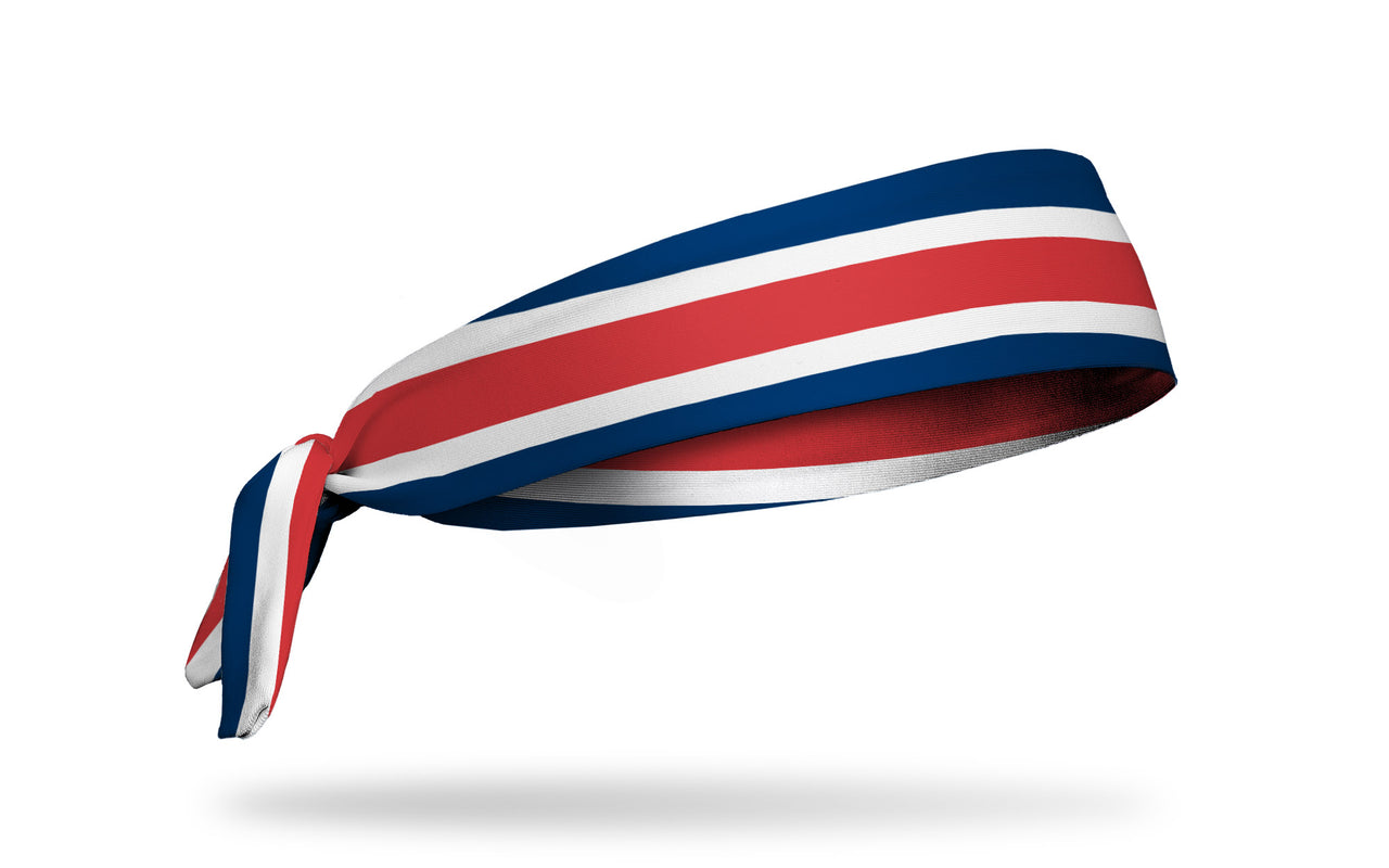 Costa Rica Flag Tie Headband - View 2