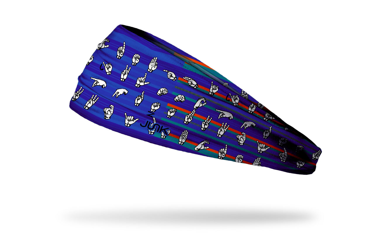 Dactylology Headband - View 1