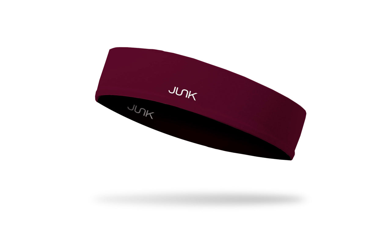 Dark Maroon Baller Headband - View 1