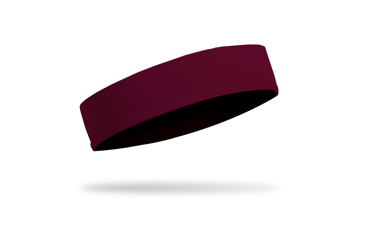 Dark Maroon Baller Headband - View 2