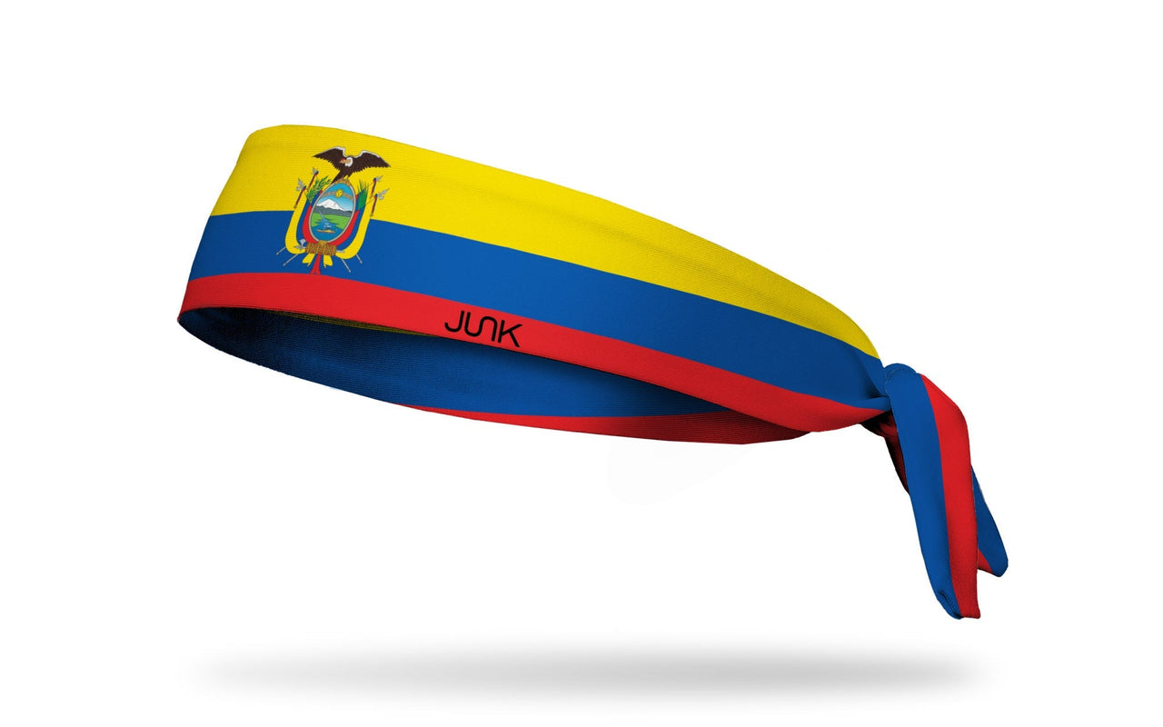 Ecuador Flag Tie Headband - View 1