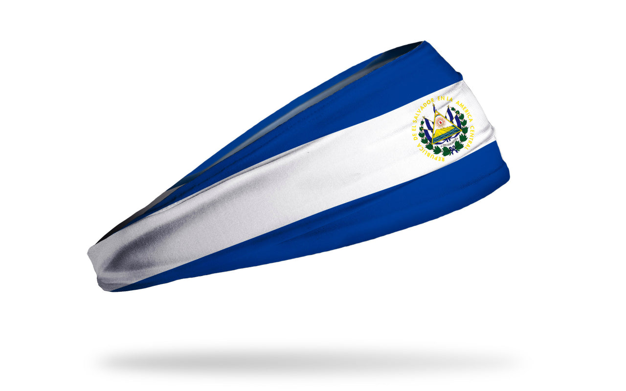 El Salvador Flag Big Bang Lite Headband - View 2