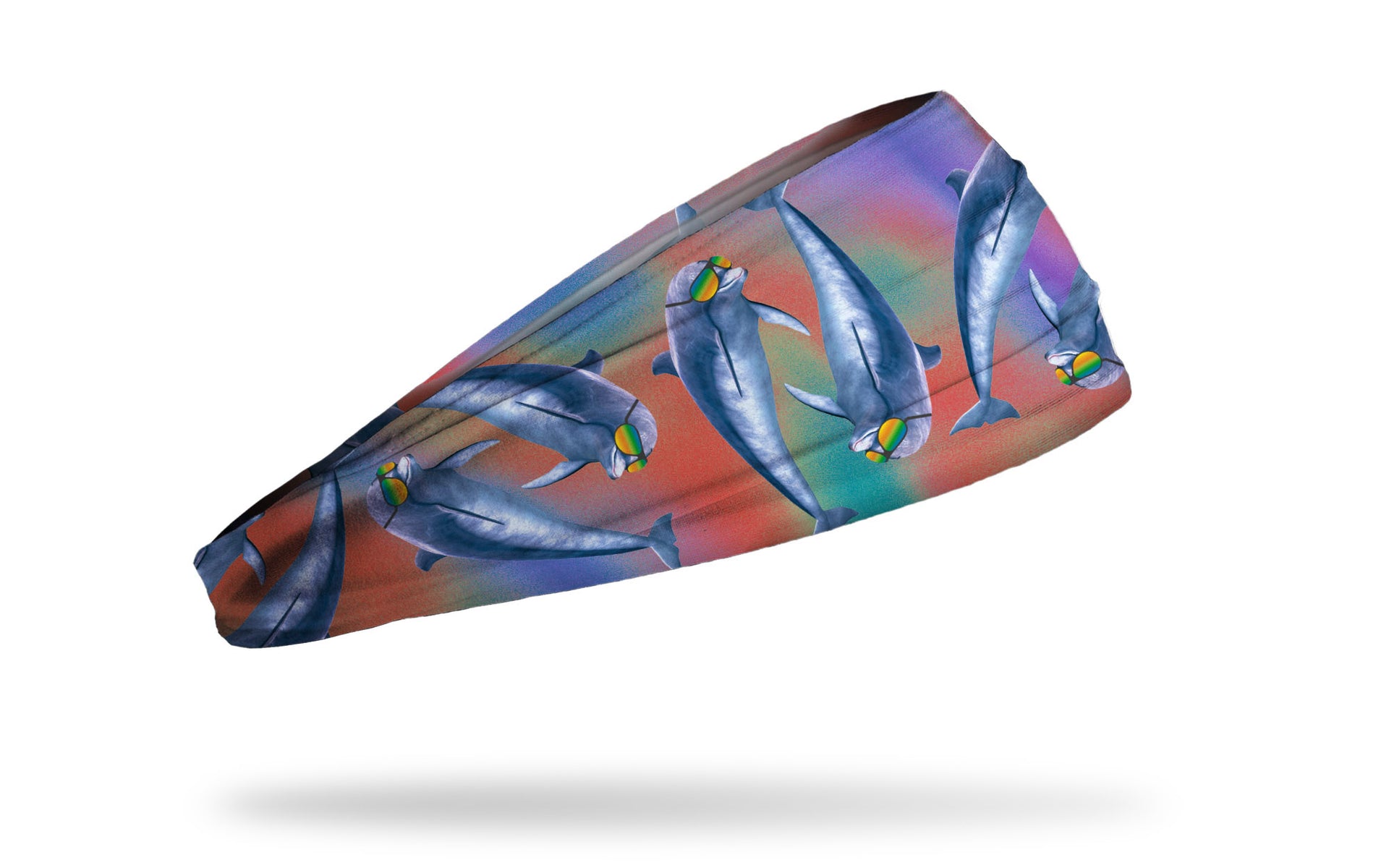 Flippin' Dolphins Big Bang Lite Headband - View 2