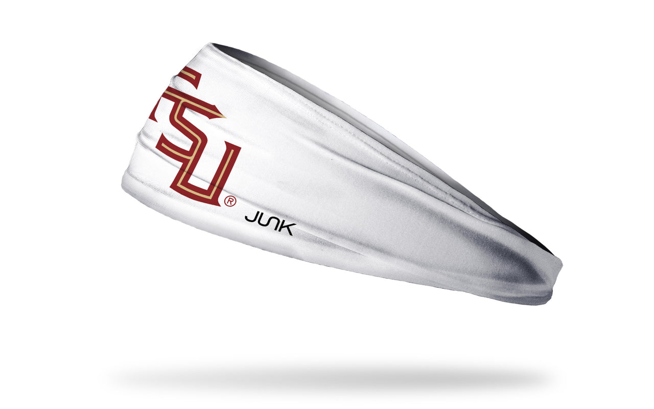 Florida State University: FSU White Headband - View 1