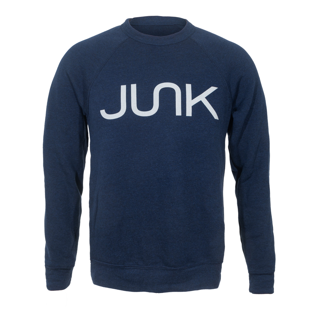 JUNK Heathered Navy Crew Sweatshirt - View 1