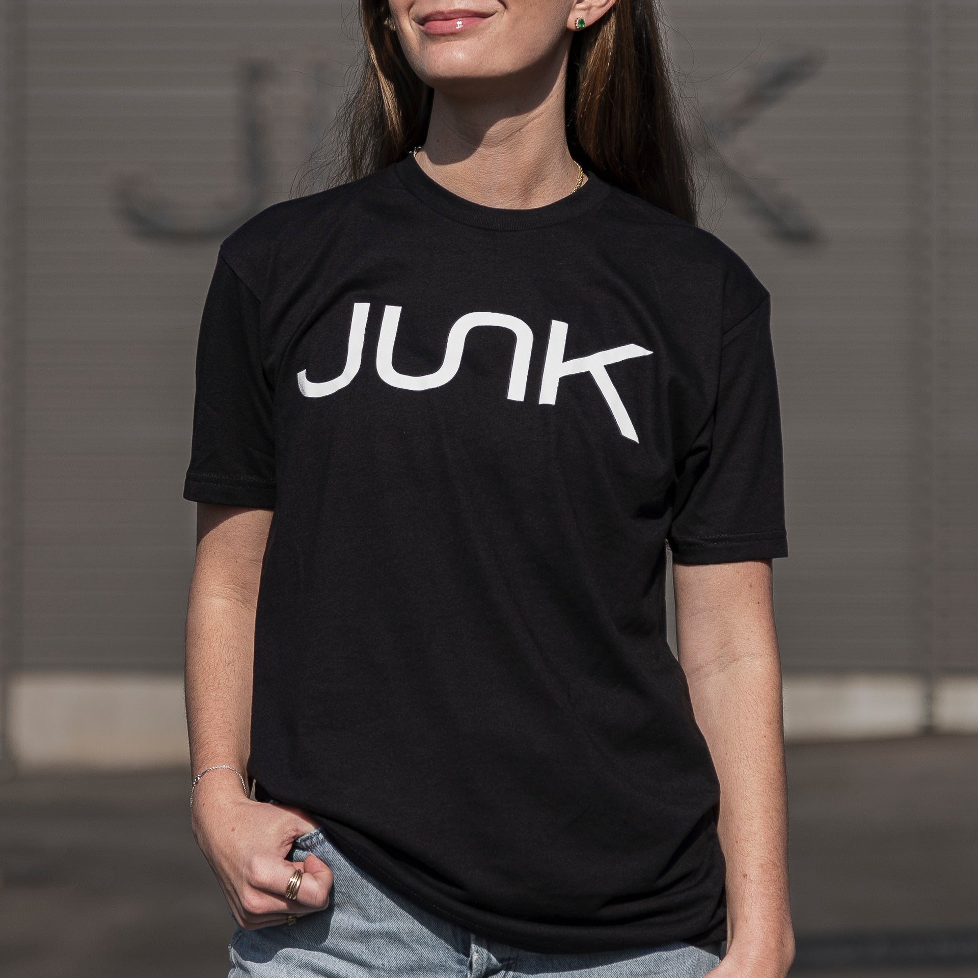 JUNK Tri-Blend Red Tee - View 3