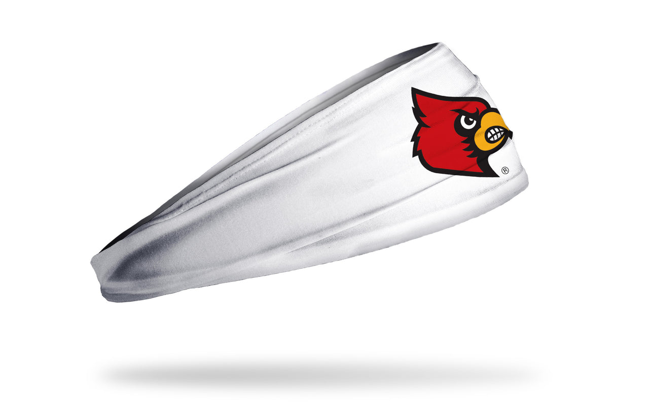 University of Louisville: Cardinal White Headband - View 2