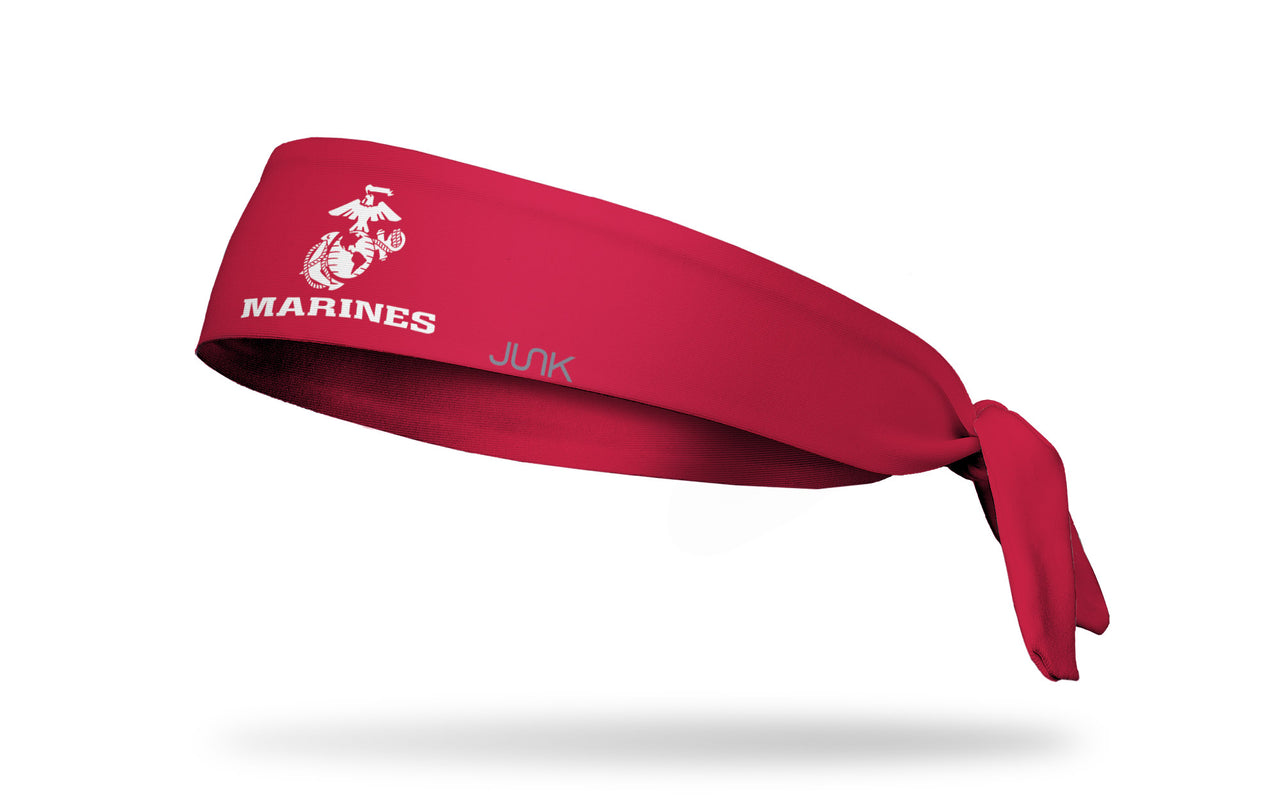 Marines: Logo Red Tie Headband - View 2