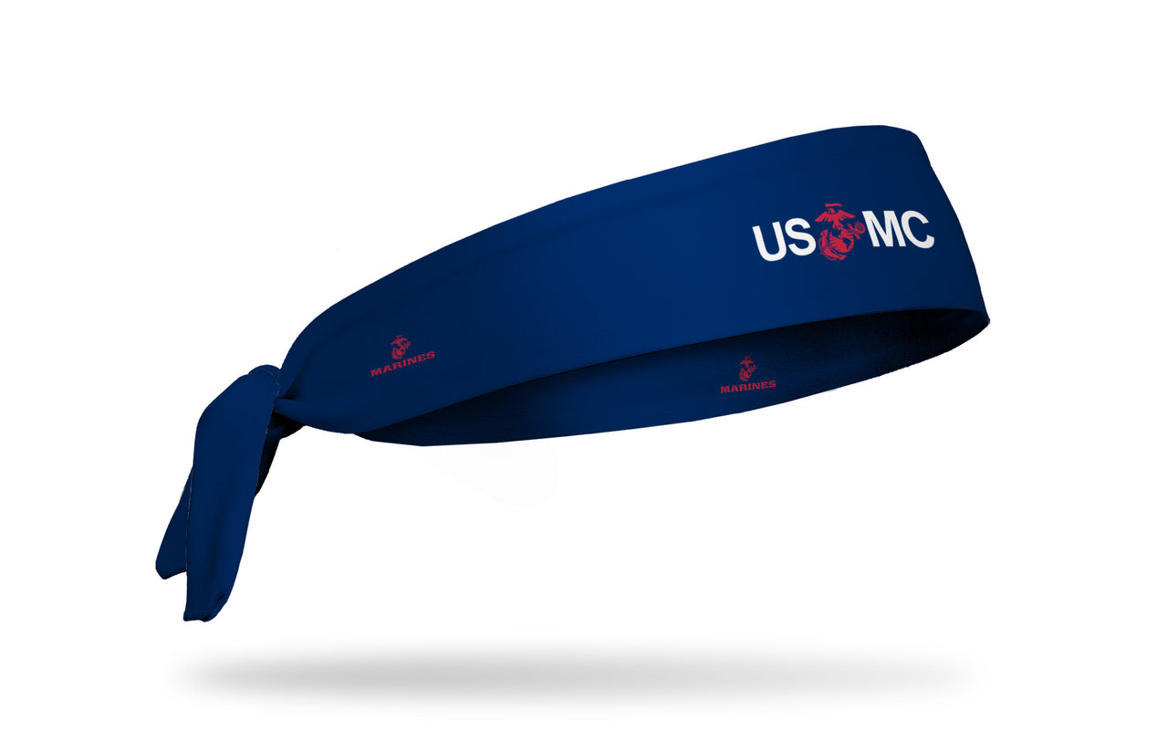 Marines: USMC Navy Tie Headband - View 1
