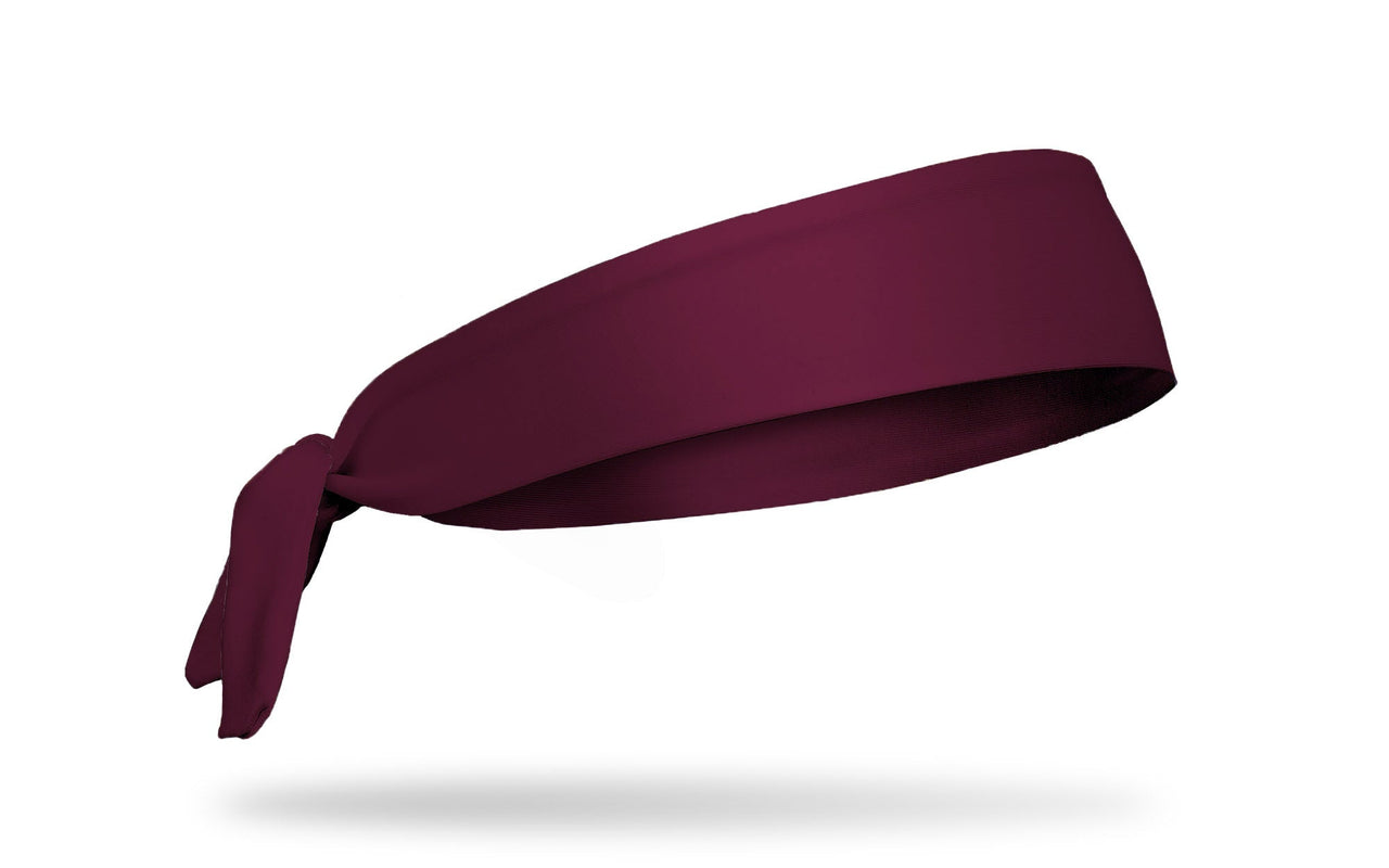 Maroon 222 Tie Headband - View 2