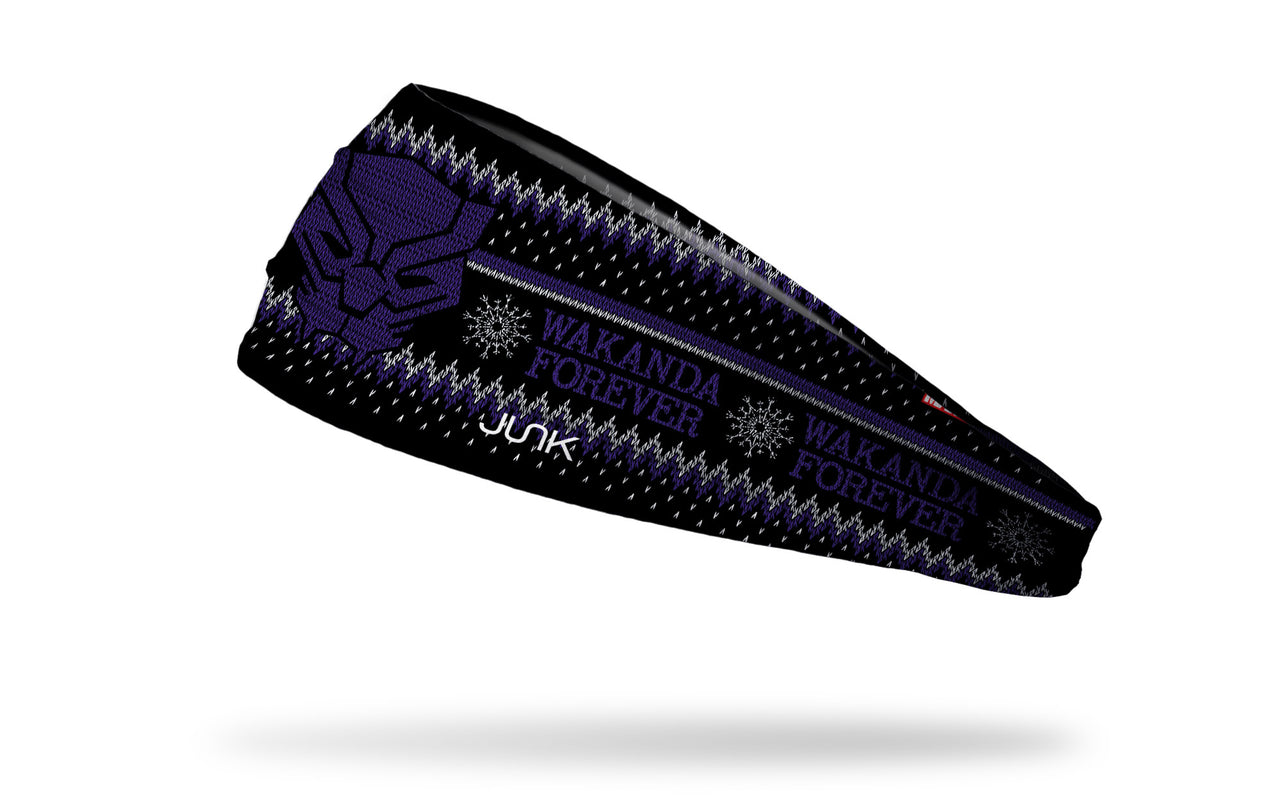 Black Panther: Christmas Sweater Headband - View 1