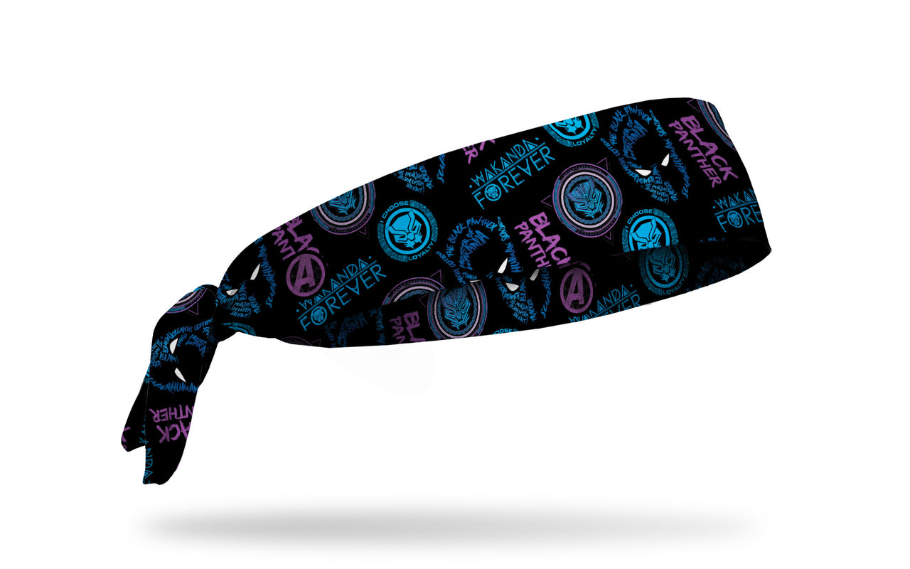 Black Panther: Pattern Tie Headband - View 2