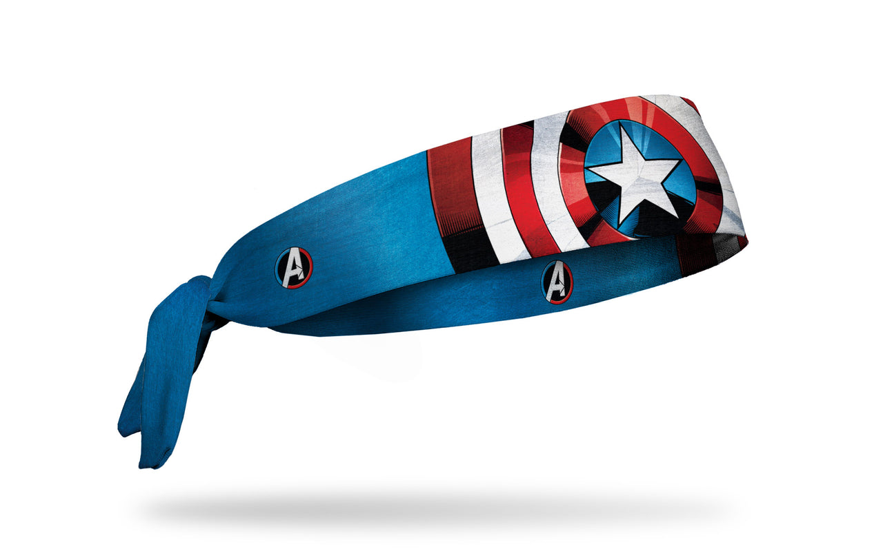Captain America: Shield Tie Headband - View 2