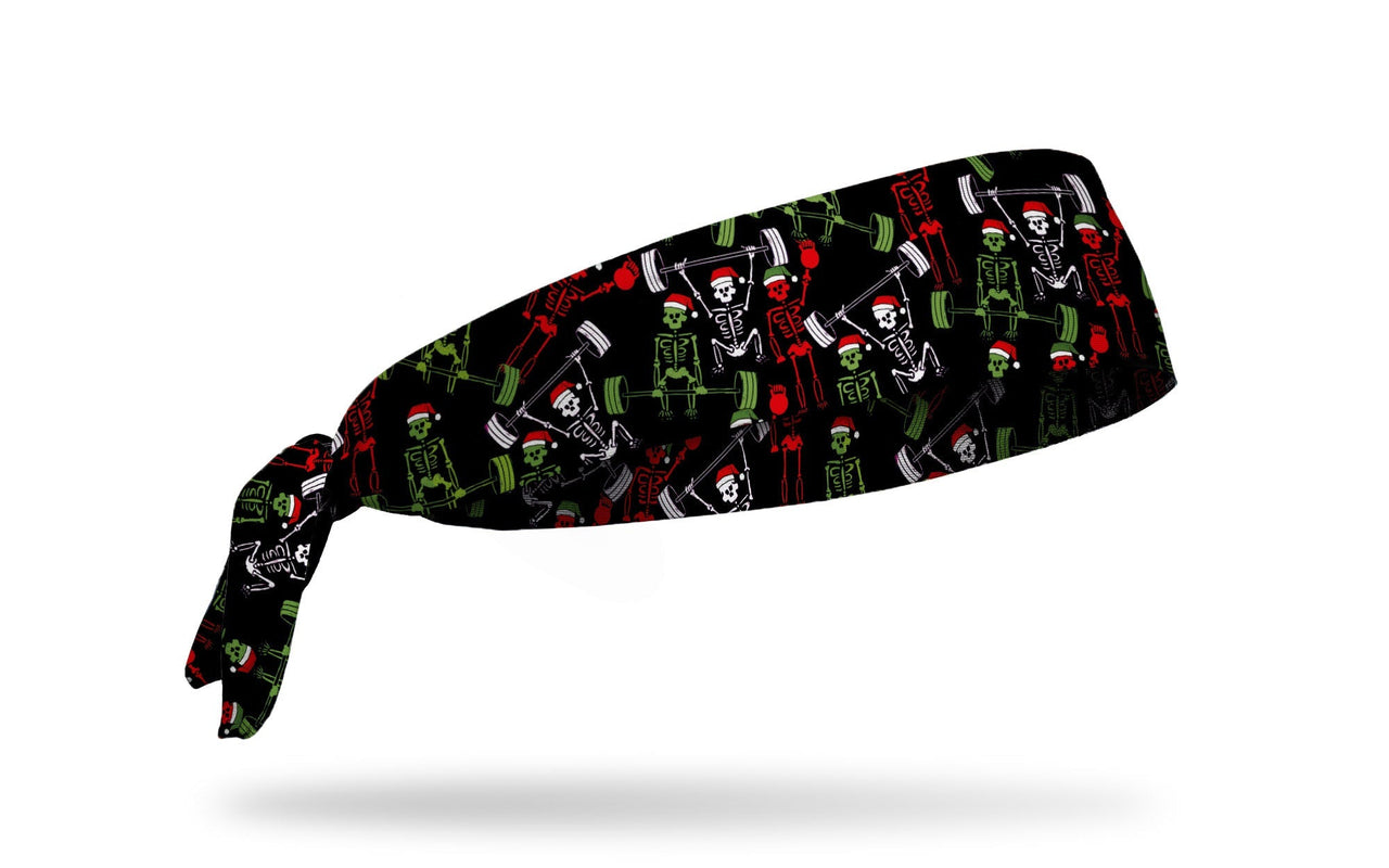 Merry Fitmas Tie Headband - View 2