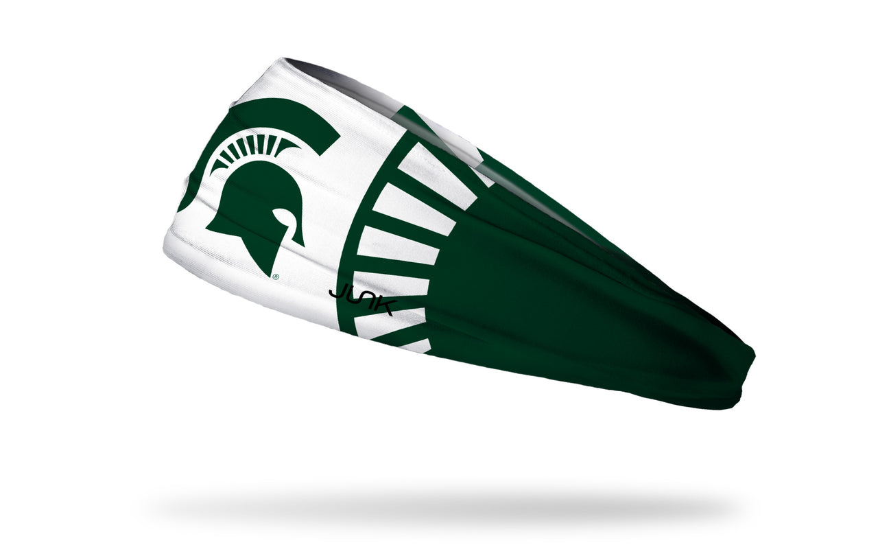 Michigan State University: Alt Spartan Green Headband - View 1