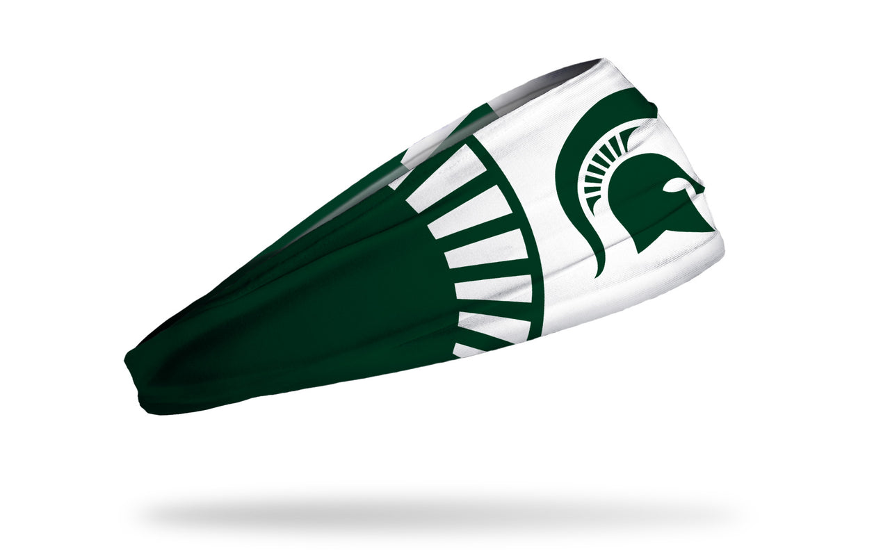 Michigan State University: Alt Spartan Green Headband - View 2