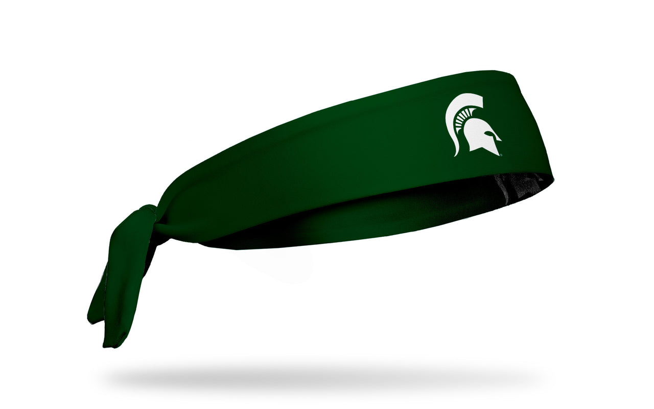 Michigan State University: Spartan Green Tie Headband - View 2