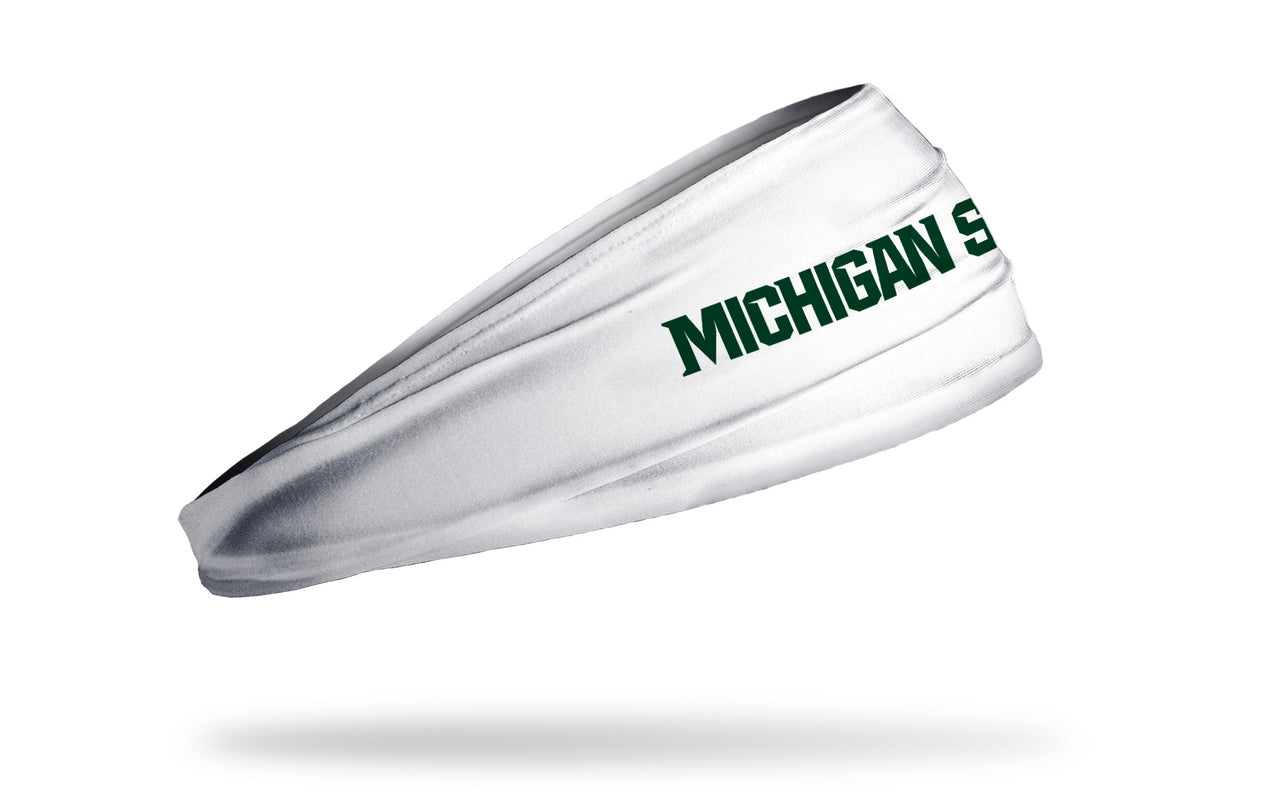 Michigan State University: Wordmark White Headband - View 2