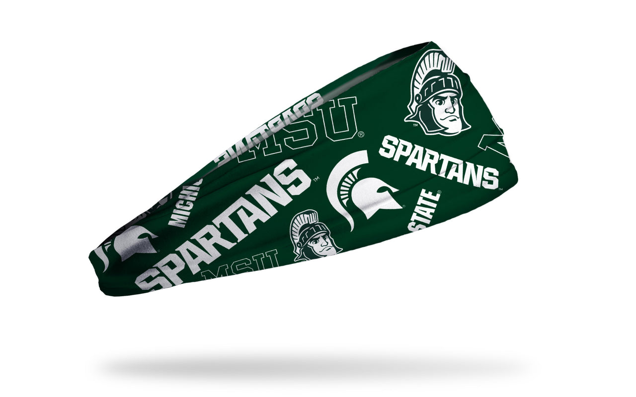 Michigan State University: Overload Green Headband - View 2