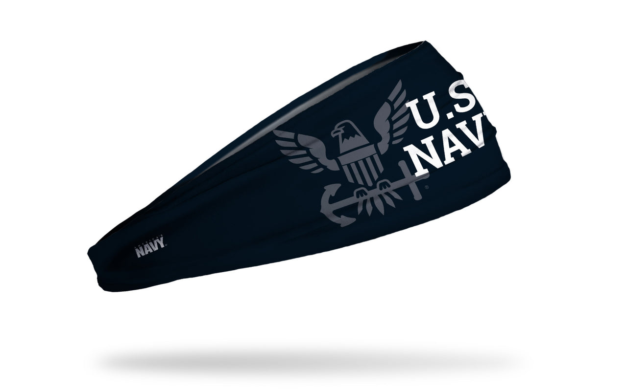 Navy: Eagle Icon Navy Headband - View 1