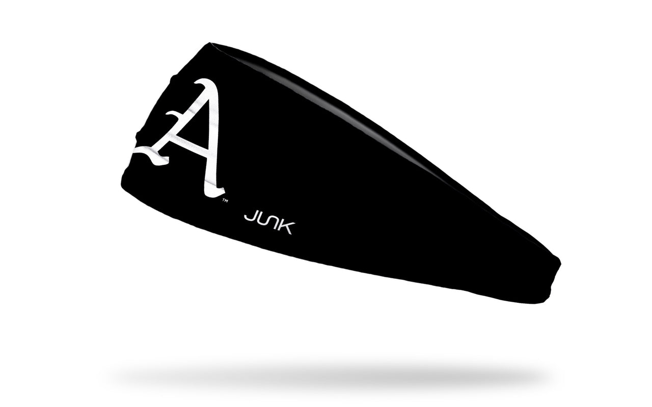 University of Arkansas: Baseball Logo Black Headband - View 1
