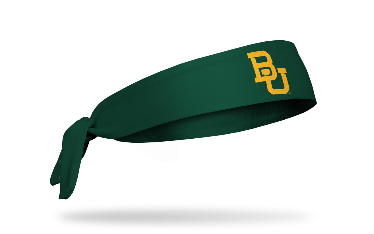 Baylor University: Logo Green Tie Headband - View 2