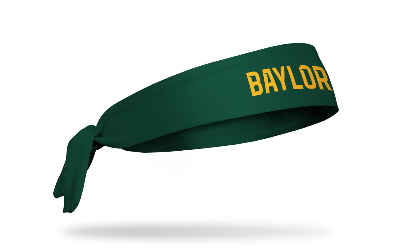 Baylor University: Wordmark Green Tie Headband - View 2