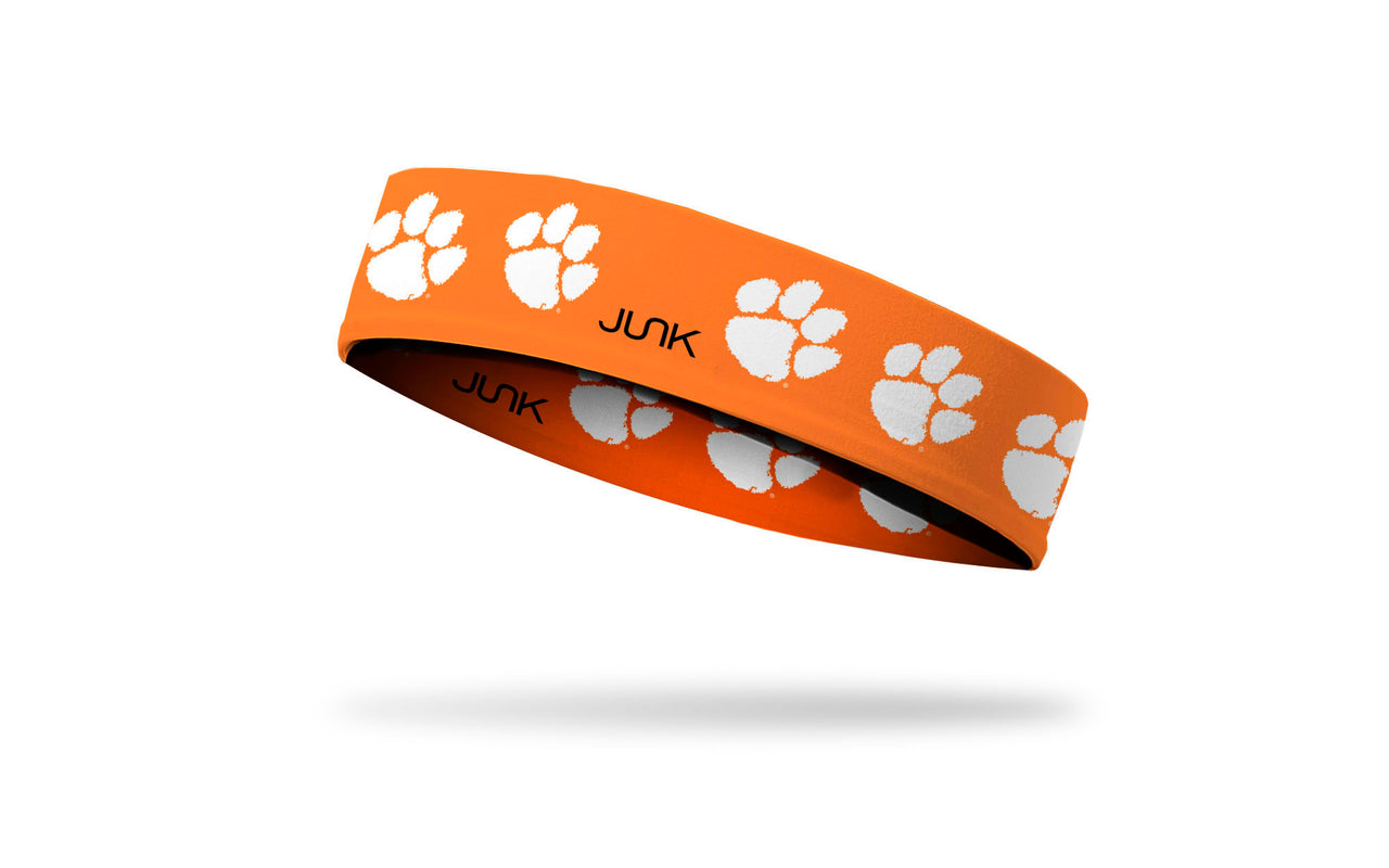 Clemson Tigers: Logo Orange Headband - View 1