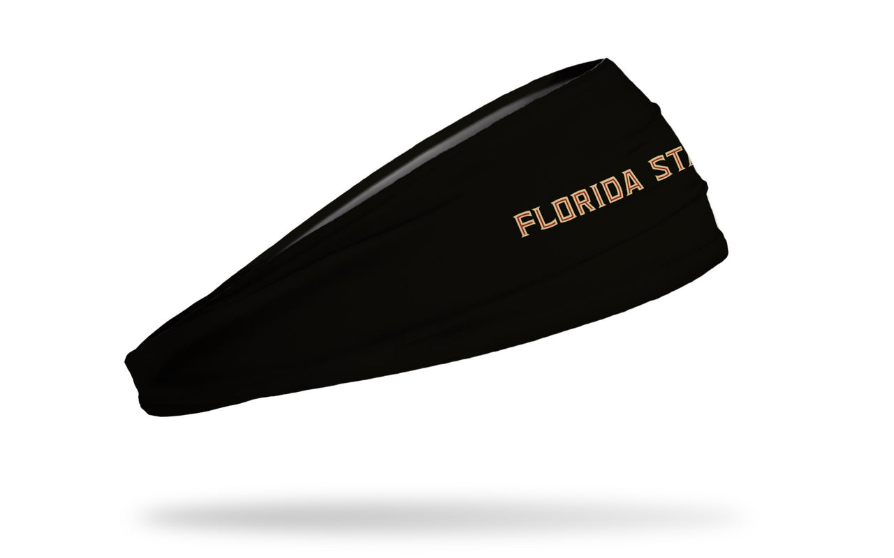 Florida State University: Wordmark Black Headband - View 2