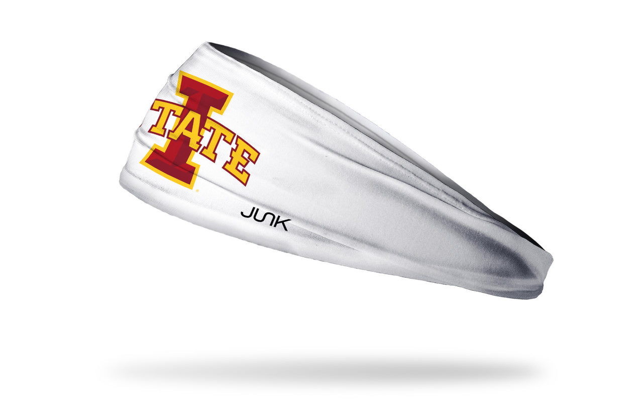 Iowa State University: Logo White Headband - View 1