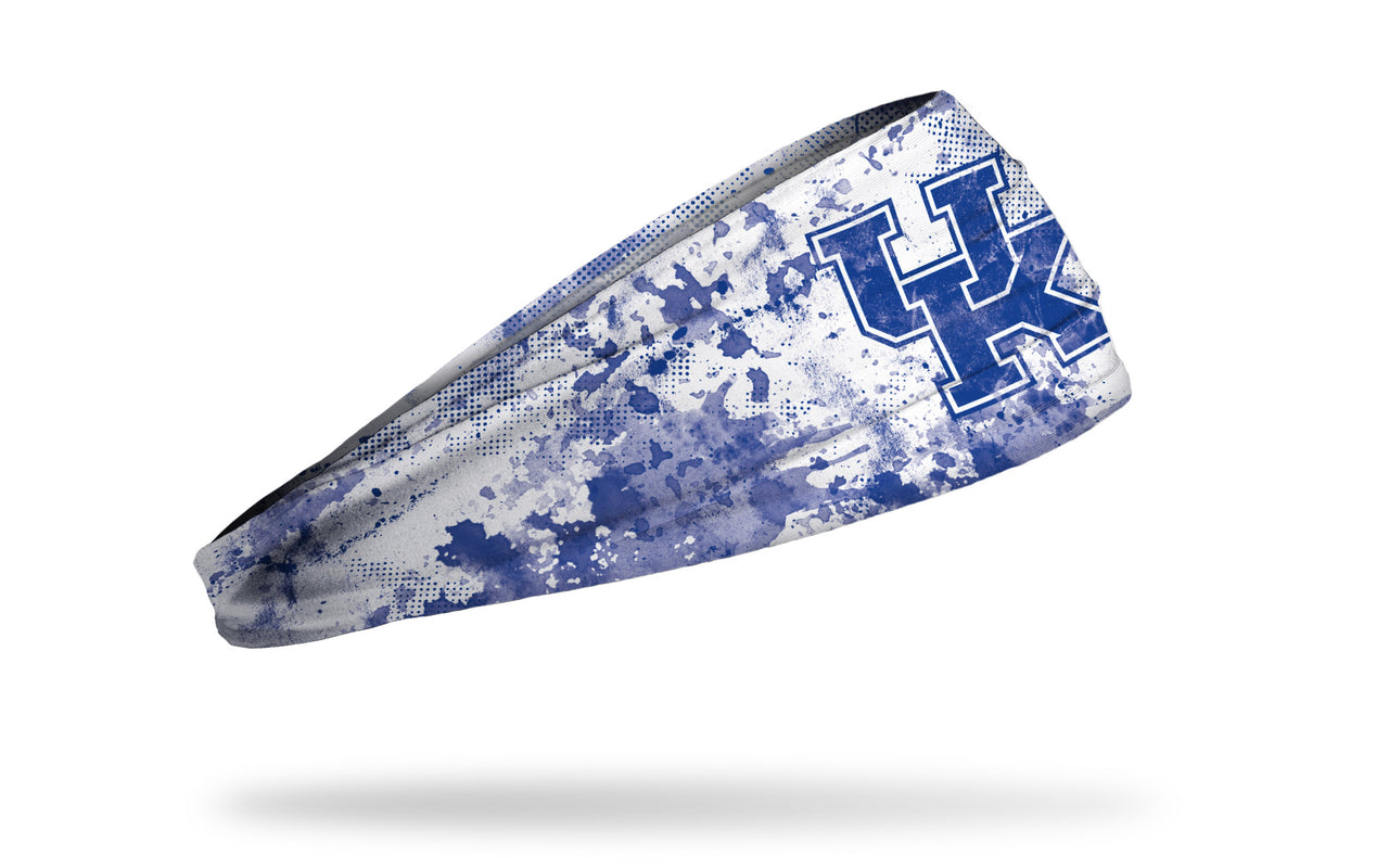 University of Kentucky: Grunge White Headband - View 2