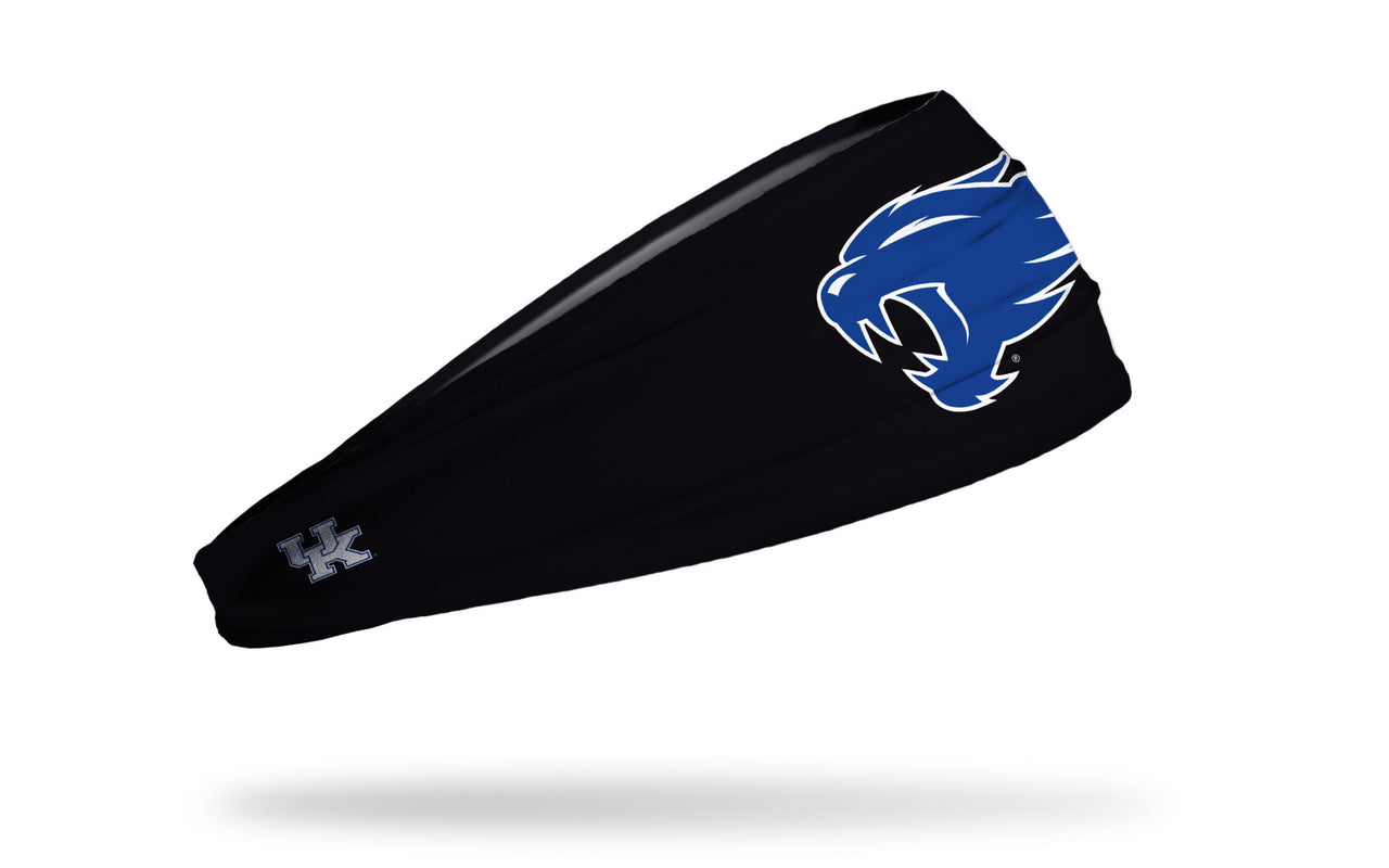 University of Kentucky: Wildcat Outline Black Headband - View 1