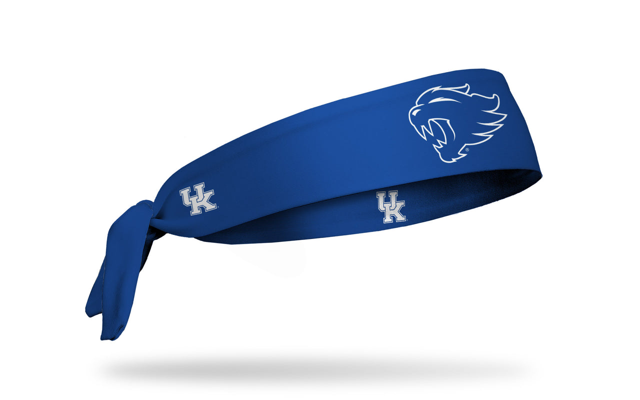 University of Kentucky: Wildcat Outline Royal Tie Headband - View 1