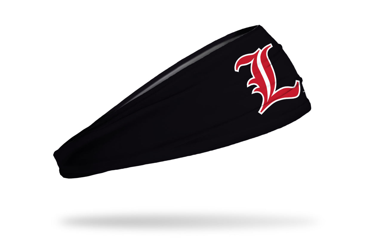 University of Louisville: Baseball Black Headband - View 2